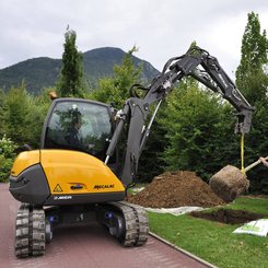 Pelle skid sur chenilles Mecalac 6MCR - 1