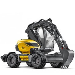 Pelle sur pneus Mecalac 9MWR - 3