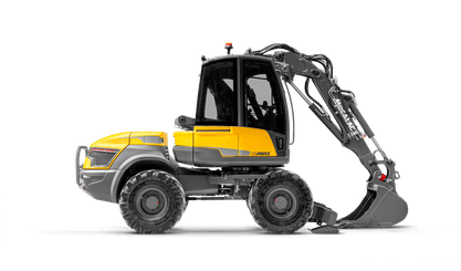 Pelle sur pneus Mecalac 12MRX - 1