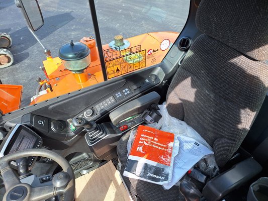Pelles sur pneus Doosan DX57W-7