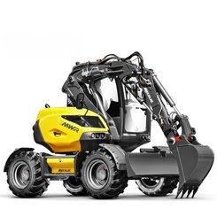 Pelle sur pneus Mecalac 7MWR - 3