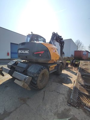 Pelles sur pneus Mecalac 15MWR