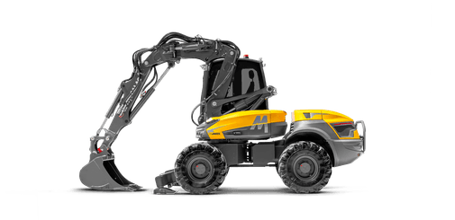 Pelle sur pneus Mecalac 12MRX - 1