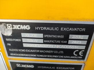 Mini pelle XCMG XE20 - 7