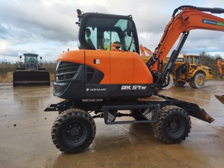 Pelle sur pneus Doosan DX57W-7 - 1