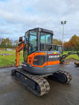 Mini pelles Develon DX50Z-7