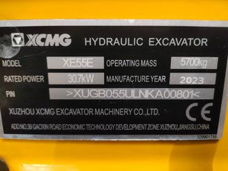 Mini pelle XCMG XE55E - 7