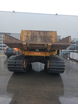 Tombereau sur chenilles Morooka MST2200VDR