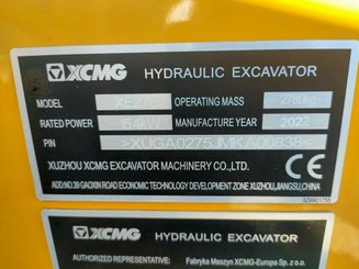 Mini pelle XCMG XE27E - 9