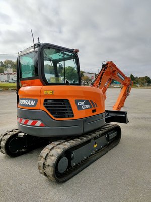 Mini pelles Doosan DX62R-3