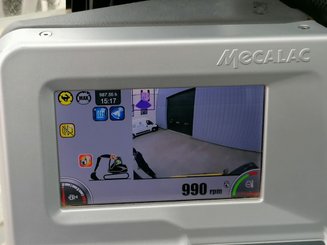 Pelle skid sur chenilles Mecalac 6MCR - 11