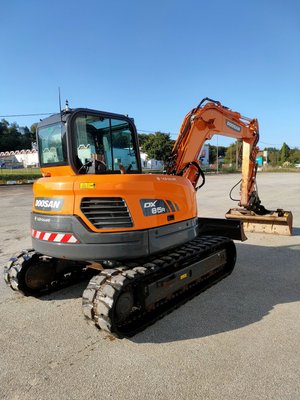 Mini pelles Doosan DX85R-3