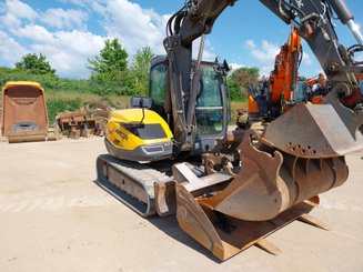 Pelle skid sur chenilles Mecalac 8MCR - 1