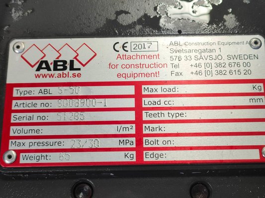 Unknown range 841 ABL S50