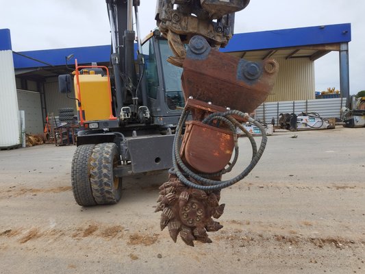 Fraise hydraulique Erkat ER600