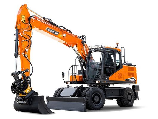 Pelles sur pneus - DX140W-7