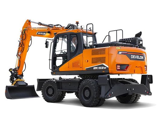 Pelles sur pneus - DX160W-7