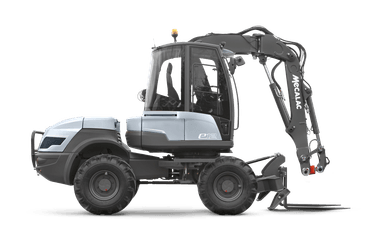 Pelle sur pneus Mecalac E12 - 5