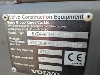 Mini pelle Volvo ECR88D - 1