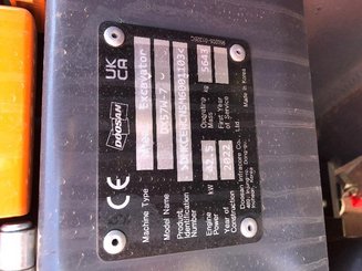Pelle sur pneus Doosan DX57W-7 - 8
