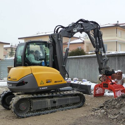 Pelles skid sur chenilles Mecalac 8MCR