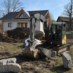 Pelle skid sur chenilles Mecalac 8MCR - 11