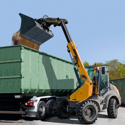 Chargeuses swing télescopique Mecalac AS900tele