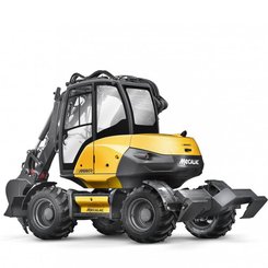 Pelle sur pneus Mecalac 9MWR - 4