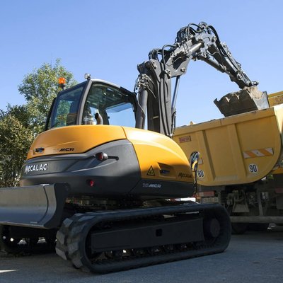 Pelles skid sur chenilles Mecalac 10MCR