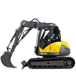 Pelle skid sur chenilles Mecalac 10MCR - 1