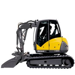 Pelle skid sur chenilles Mecalac 6MCR - 1