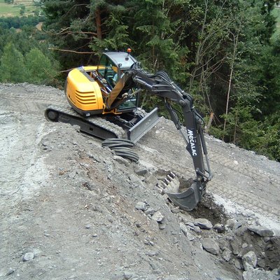 Pelles sur chenilles Mecalac 714MCe