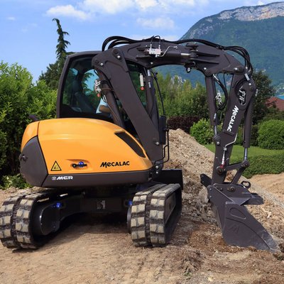 Pelles skid sur chenilles Mecalac 6MCR