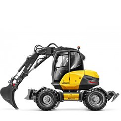 Pelle sur pneus Mecalac 11MWR - 1