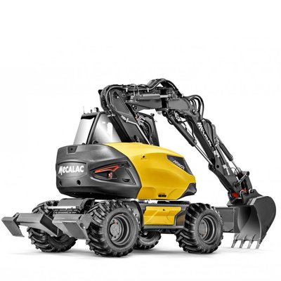 Pelles sur pneus Mecalac 15MWR