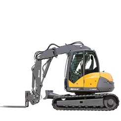 Pelle skid sur chenilles Mecalac 10MCR - 1
