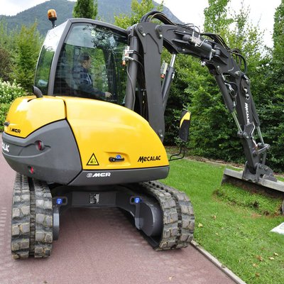 Pelles skid sur chenilles Mecalac 6MCR