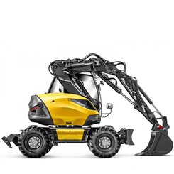 Pelle sur pneus Mecalac 15MWR - 1
