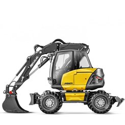 Pelle sur pneus Mecalac 15MWR - 1