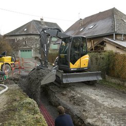 Pelle skid sur chenilles Mecalac 8MCR - 4