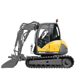 Pelle skid sur chenilles Mecalac 8MCR - 1