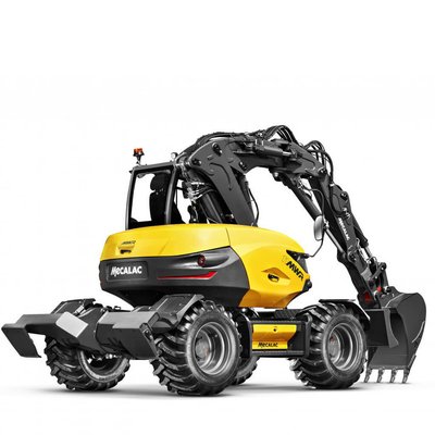 Pelles sur pneus Mecalac 11MWR