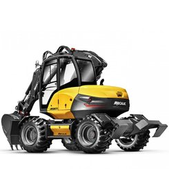 Pelle sur pneus Mecalac 11MWR - 4