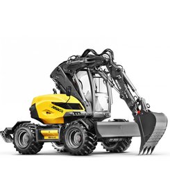 Pelle sur pneus Mecalac 11MWR - 3